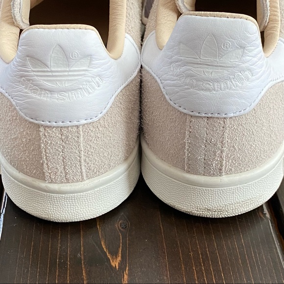 Adidas Stan Smith Suede Shoes Linen size 7 - Picture 10 of 11